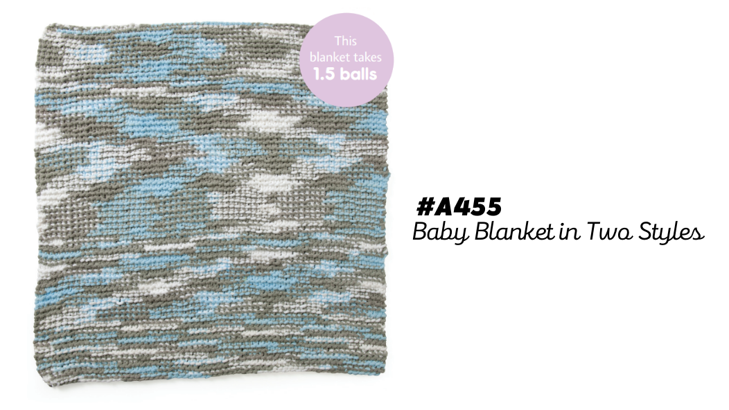 A455 Baby Blanket in Two Styles