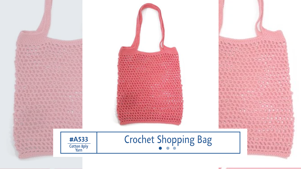 A533 Crochet Shopping Bag