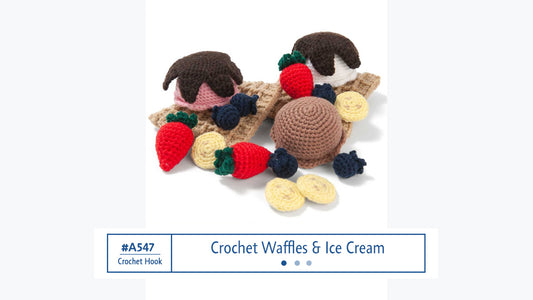 A547 Crochet Waffles & Ice Cream