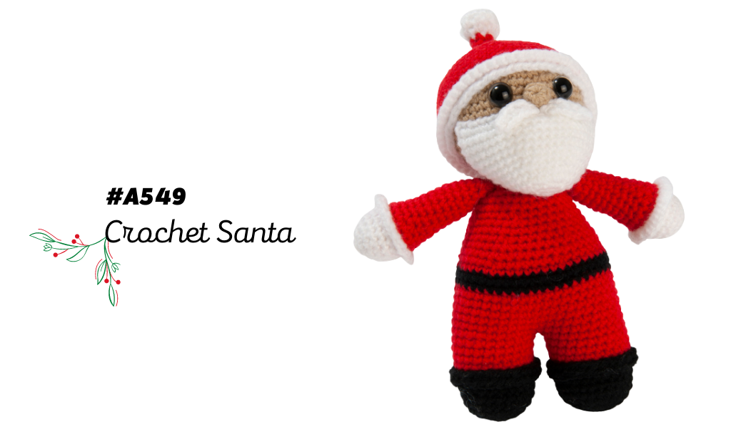 #A549 Crochet Santa