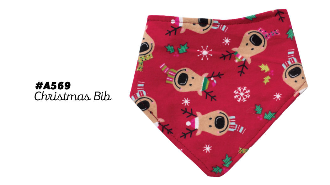 A569 Christmas Bib