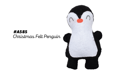 A585 Christmas Felt Penguin