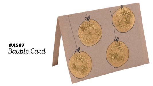 A587 Bauble Card