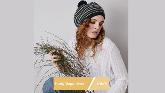 A620 Family Striped Beret