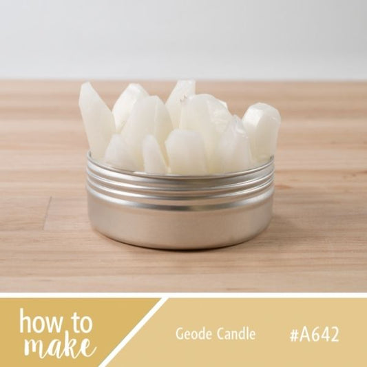 A642 Geode Candle