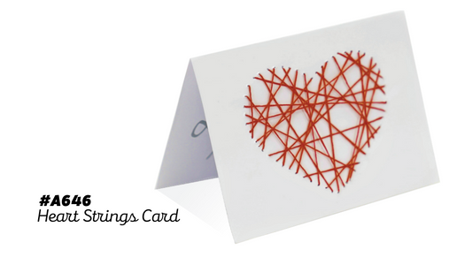 #A646 Heart Strings Card