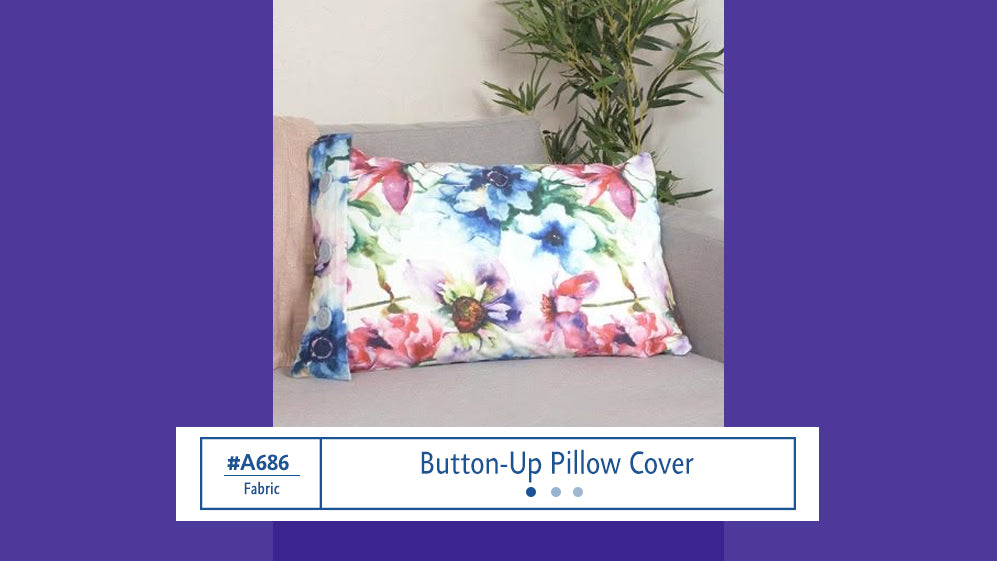 A686 Button-Up Pillow Cover