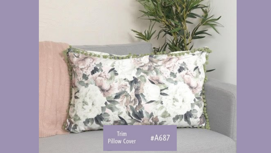 A687 Trim Pillow Cover