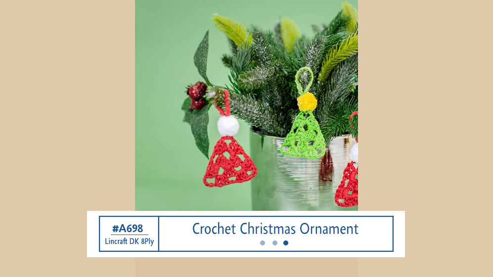 A698 Crochet Christmas Ornaments