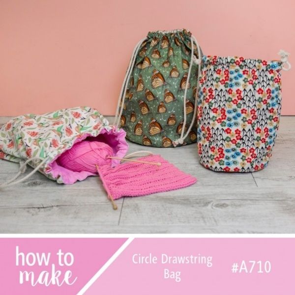 A710 Circle Drawstring Bag – Lincraft