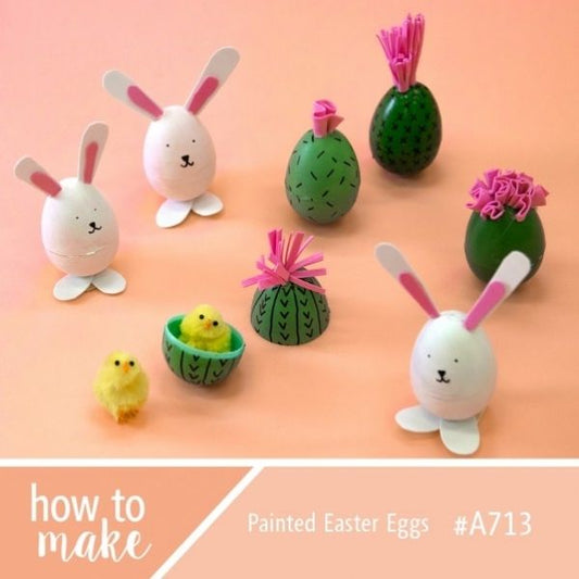 A713 Painted Easter Eggs