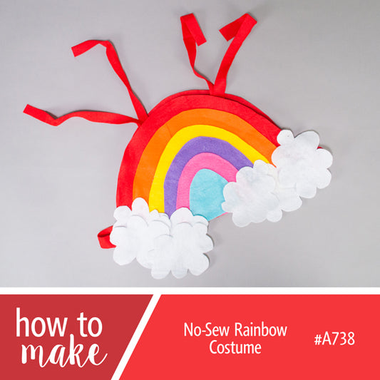 A738 No-Sew Rainbow Costume