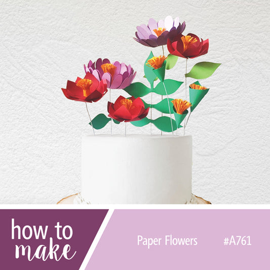 A761 Paper Flowers