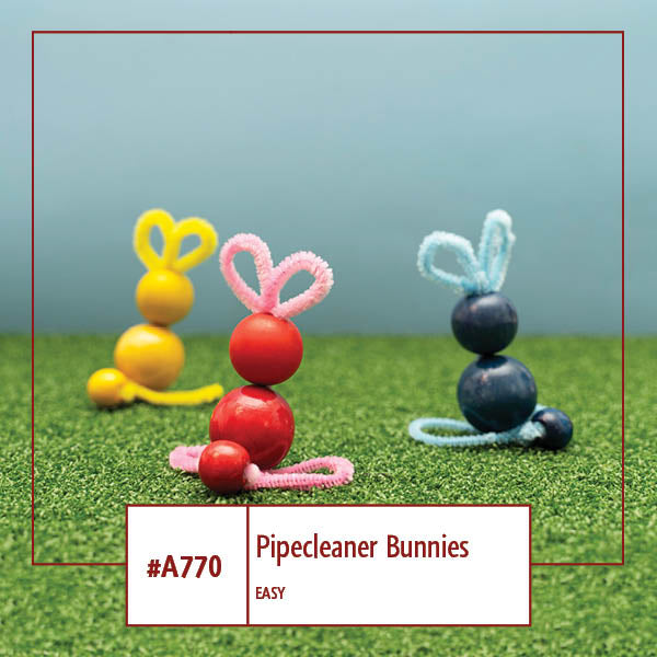 A770 Pipecleaner Bunnies