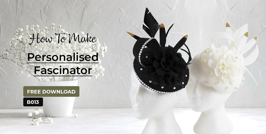 B022 Personalised Fascinator