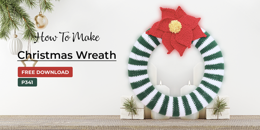 P341 Christmas Wreath