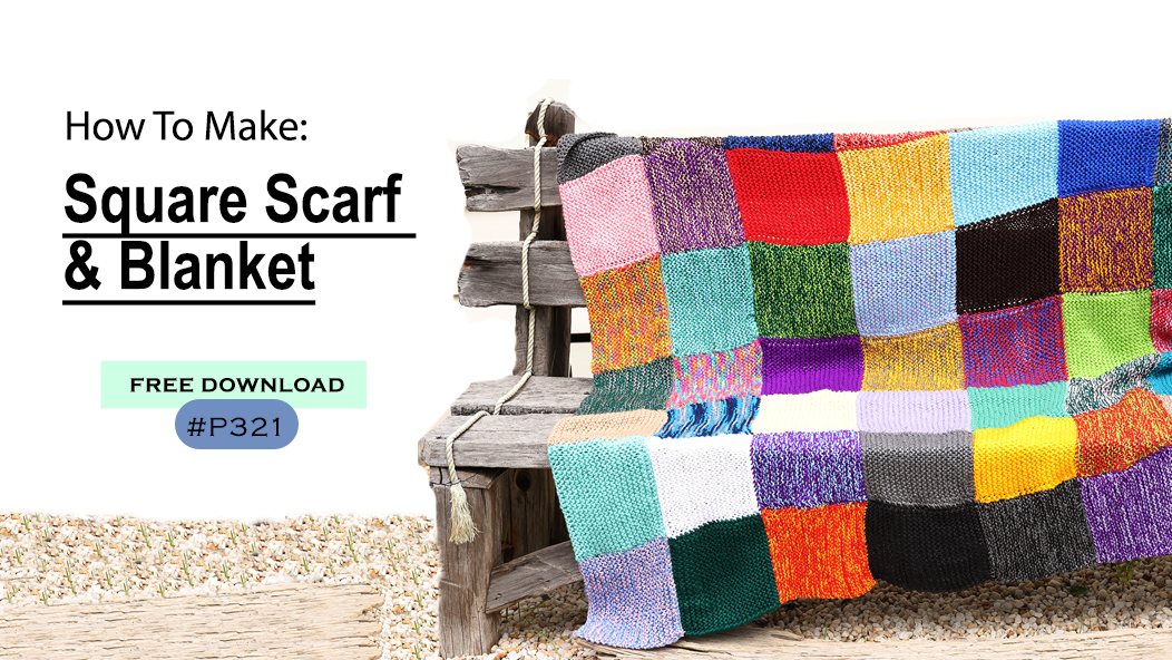 P321 Square Scarf & Blanket