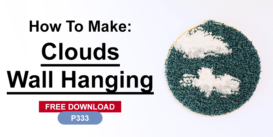 P333 Clouds Wall Hanging