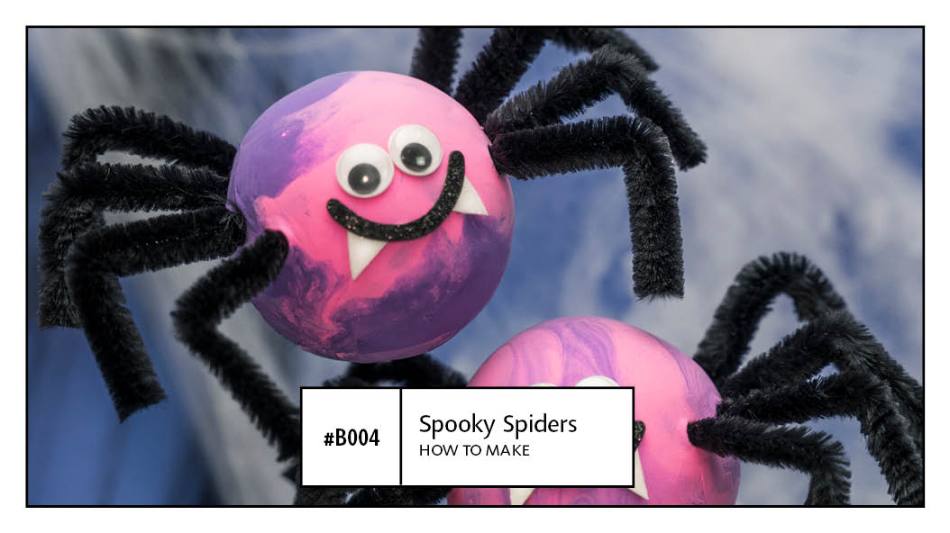 B004 Spooky Spiders