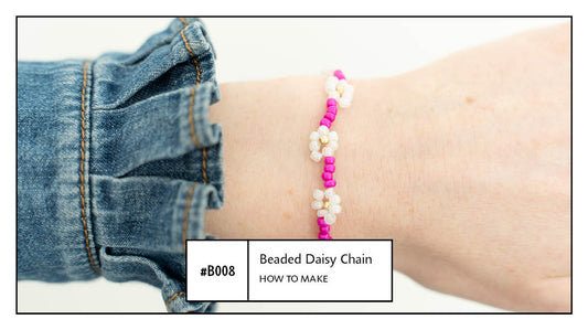 B008 Beaded Daisy Chain