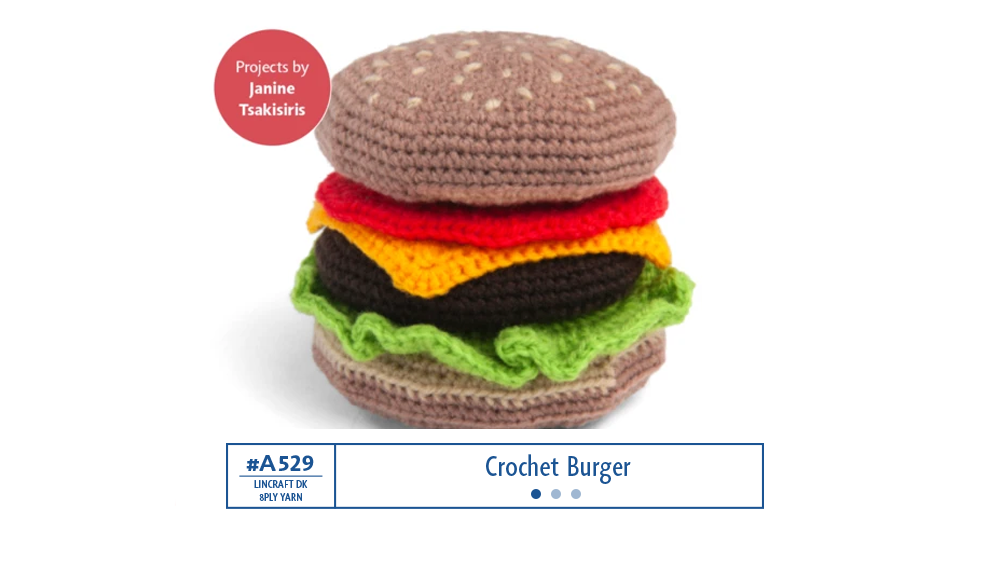 A529 Crochet Burger