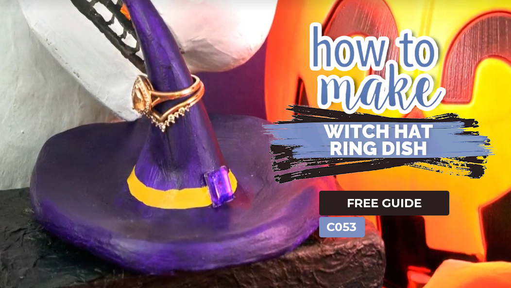 C053 Witch Hat Ring Dish