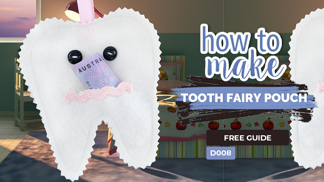 D008 Tooth Fairy Pouch