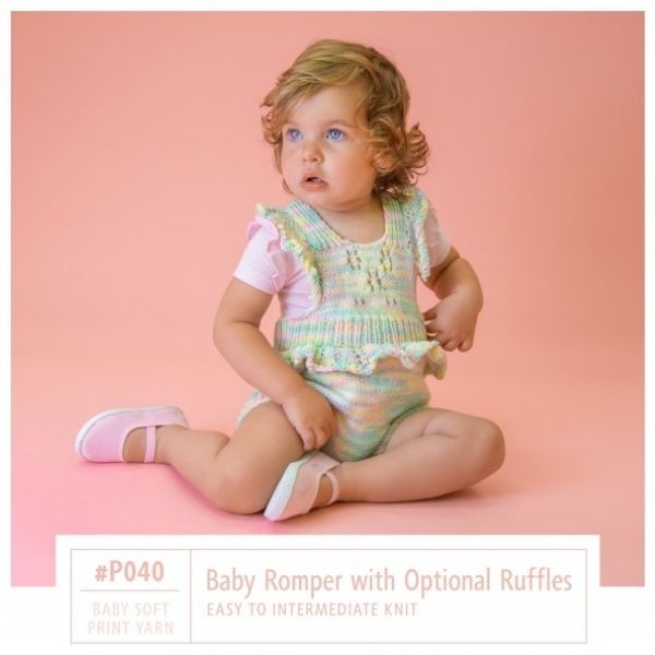 P040 Baby Romper with Optional Ruffles