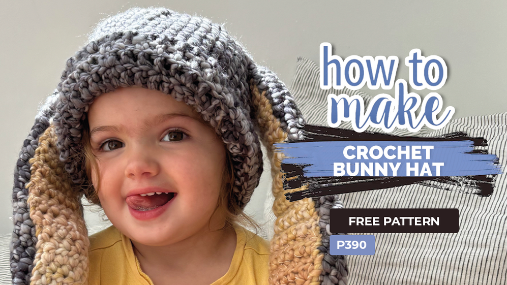 Crochet 2024 bunny hat