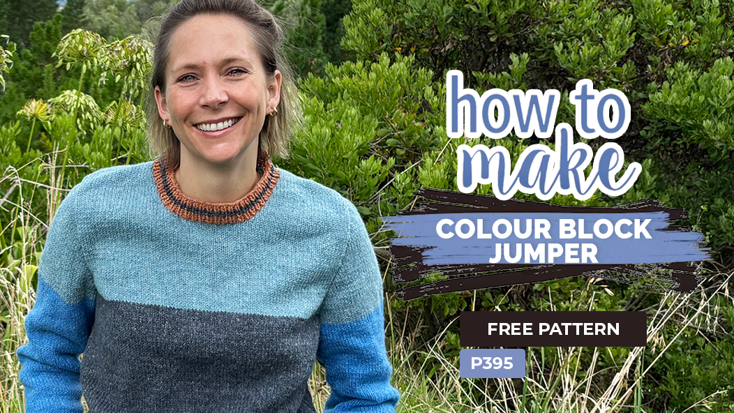 P395 Colour Block Jumper – Lincraft