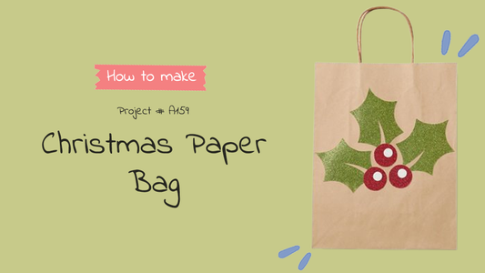 A159 Christmas Paper Bag