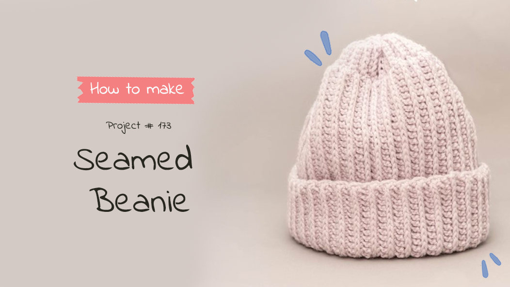 P173 Seamed Beanie