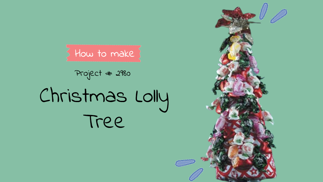 #2980 Christmas Lolly Tree