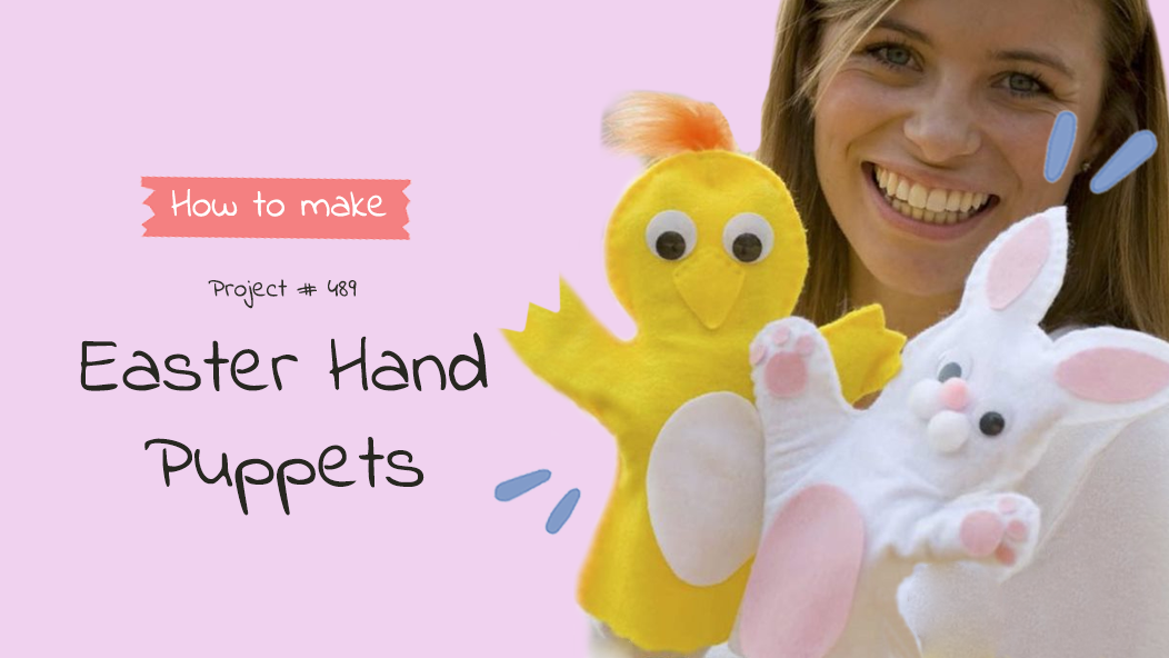 #489 Easter Hand Puppets