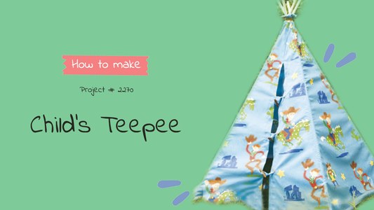 #2270 Child's Teepee