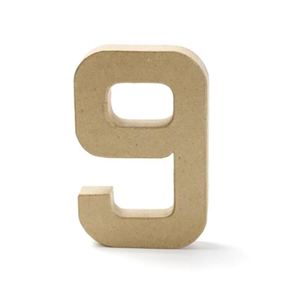 Paper Mache Number