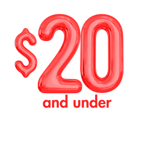 $20 & Under