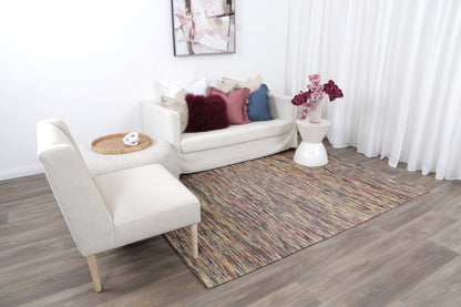 Copacabana Geometric Multi Wool Rug