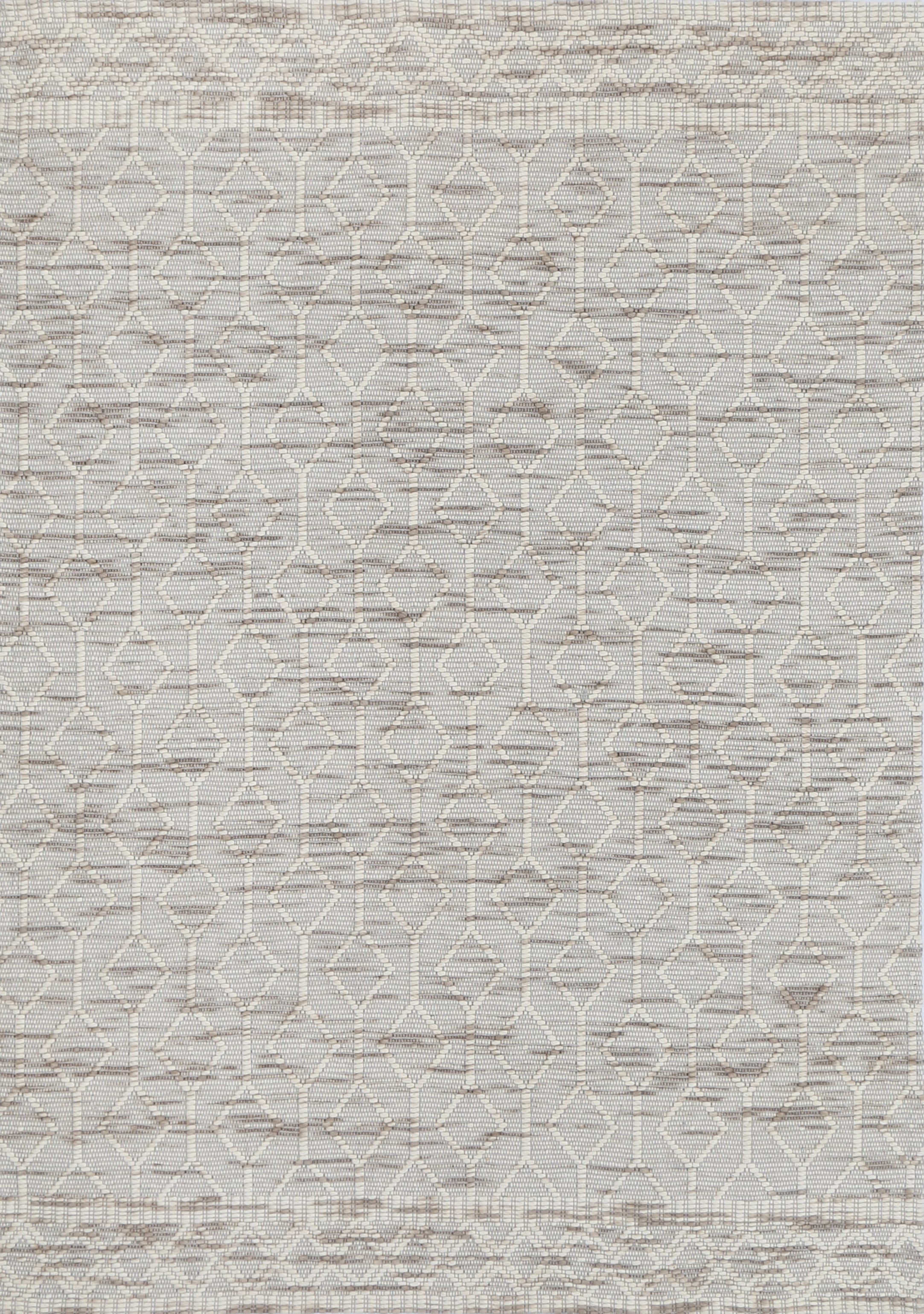 Copacabana Lattice Beige Wool Rug – Lincraft