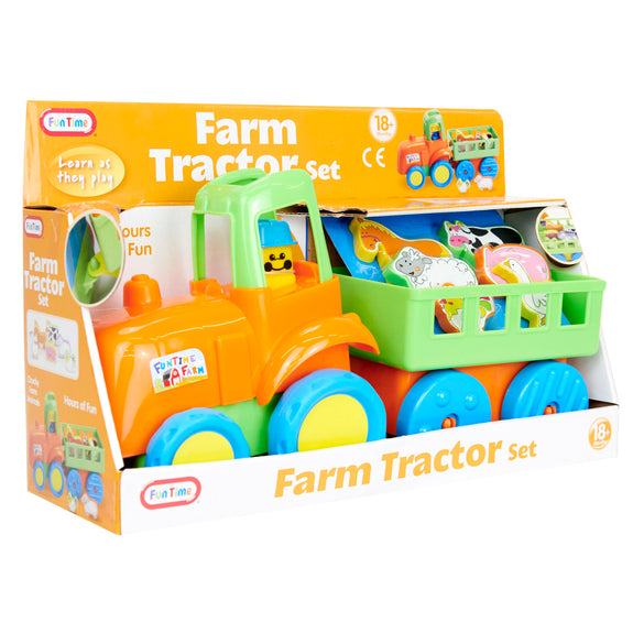 Funtime Farm Tractor Set – Lincraft