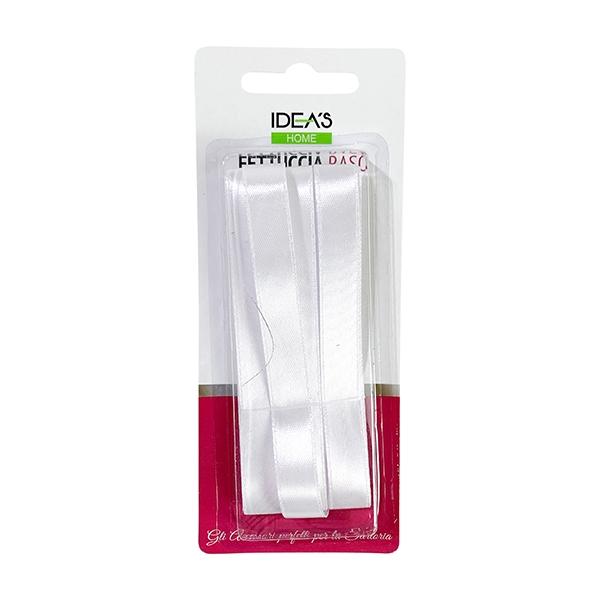 Idea's Home Satin Ribbon, White- 12mm x 6m – Lincraft