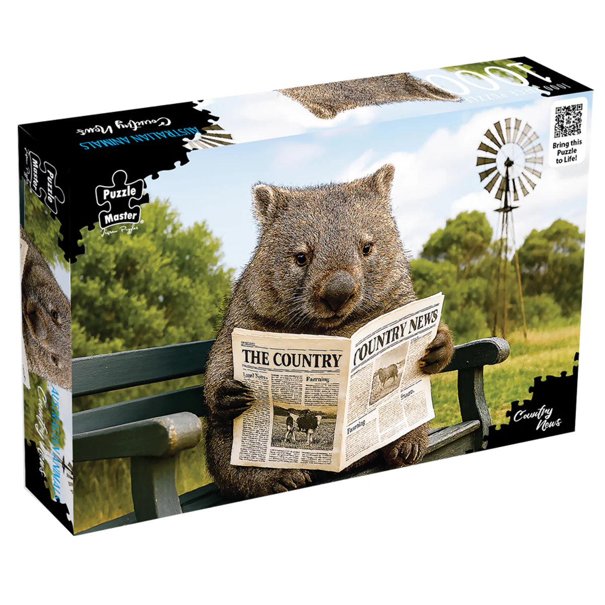 1000 Piece Jigsaw Puzzle, Puzzle Master Wombat News