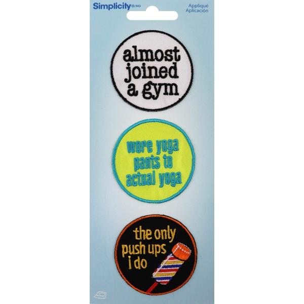 Simplicity Appliques, Gym Badges