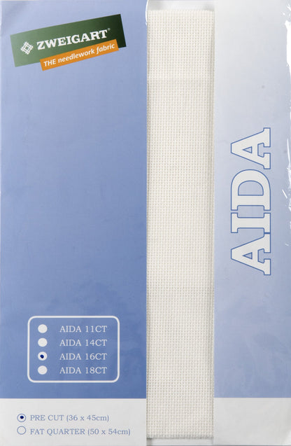 Zweigart Pre-Cut Aida Cloth, 16 Count