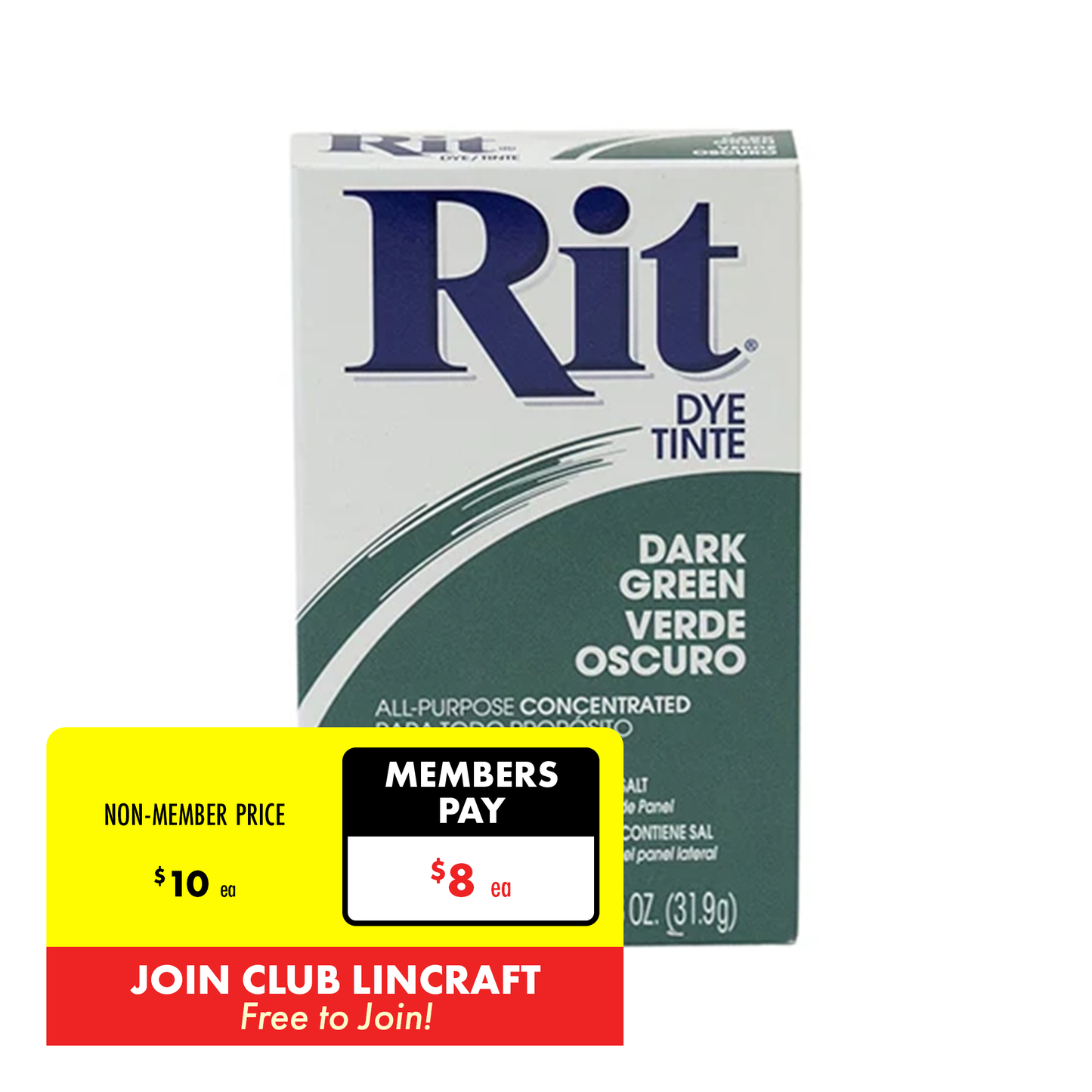 Rit Powder Fabric Dye, 31.9g