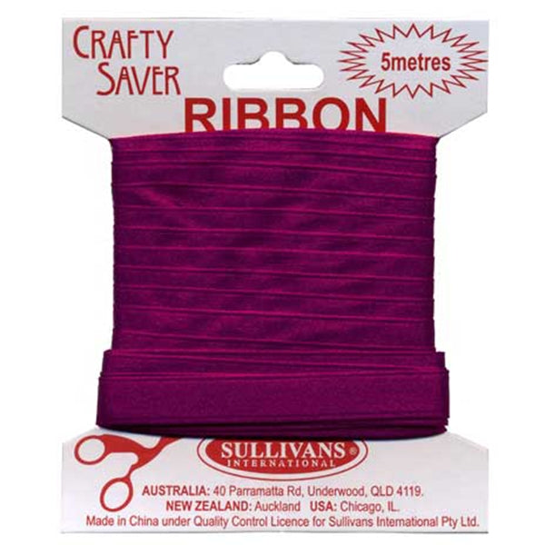 Crafty Saver Satin Ribbon, 10mm x 5m