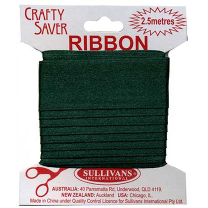 Crafty Saver Satin Ribbon, 25mm x 2.5m