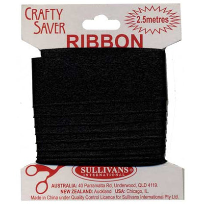 Crafty Saver Satin Ribbon, 25mm x 2.5m