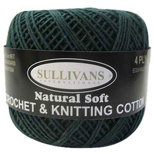 Sullivans Crochet & Knitting Yarn, 4ply- 50g Cotton Yarn