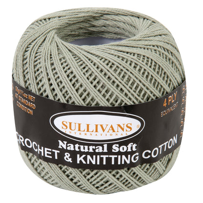 Sullivans Crochet & Knitting Yarn 4ply, 50g Cotton Yarn